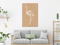 Reprodukcija Artgeist White Flamingo KR33, 60 cm x 90 cm