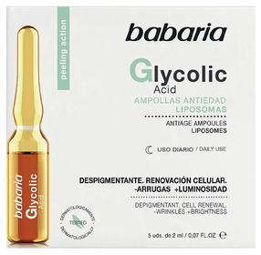 Ampulės veido priežiūrai Babaria Glycolic Acid, 10 ml