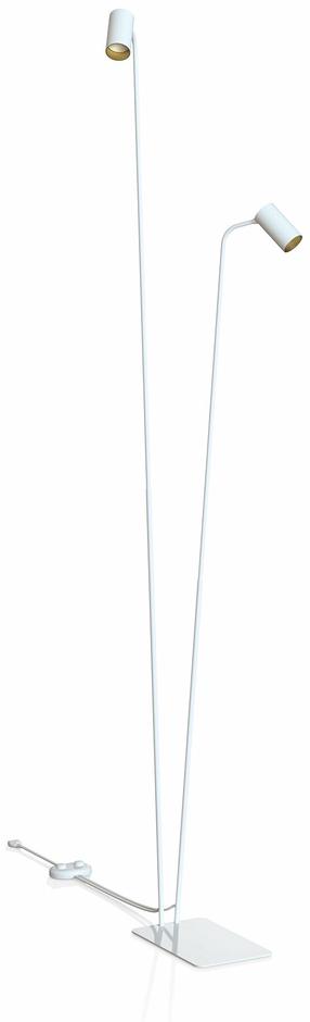 Stāvlampa Nowodvorski Mono 7715, 10 W, GU10, balta krās.