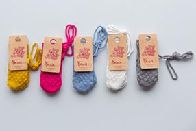 Cimdi, bērniem Knitas dvigubos be nykščio, daudzkrāsaina, 3