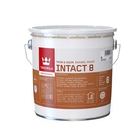 Värv, ustele/mööbli jaoks Tikkurila Intact 8 A, matt, 2.7 l, valge v.