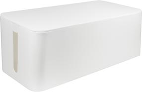 Kabeļa organizators Logilink KAB0063, 407 x 157 mm, balta krās.