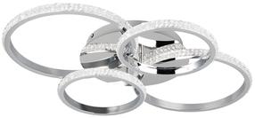 Šviestuvas lubų Reality Cires R67364106, LED, 4000 °K, 1 x 27 W, balta sp. / sidabro sp.