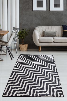 Kilimas Conceptum Hypnose Zickzack 882CHL3260, balta sp./juoda sp., 140 cm x 190 cm