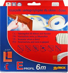 Blīvēšanas lente Stomil Sanok, 6 m x 9 mm