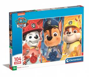 Pusle Clementoni Paw Patrol 25780, 33.5 cm x 48.5 cm, 104 tk, mitmevärviline