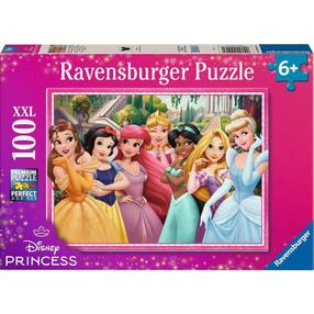 Пазл Ravensburger Disney Princess Life Is A Fairy Tale, 36 см x 49 см, 100 шт., многоцветный