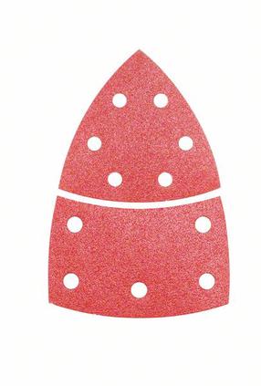 Šlifavimo lapas Bosch, 180, 10.2 cm x 6.2 cm, 10 vnt.
