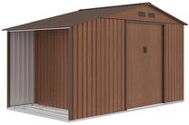 Sodo namelis Madison, 191 cm x 342 cm x 202 cm, ruda sp.