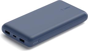 Nešiojamas įkroviklis (Power bank) Belkin 20k, 20000 mAh, mėlyna sp.