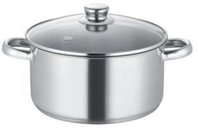 Puodas Berndes New Roma, Ø24 cm, 5.1 l, sidabro sp.