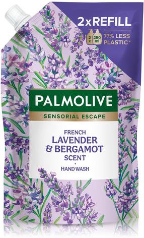 Skystas muilas Palmolive Sensorial Escape, levandos/bergamotė, 500 ml