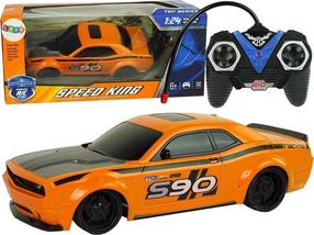  Rc automobilis Lean Toys S90 510334, 1:24, oranžinė sp.