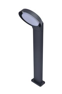 Įsmeigiamas lauko šviestuvas Lutec Polo, 16W, LED, IP54, pilka sp., 18 cm x 65 cm
