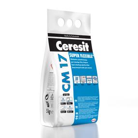 Клей для плитки Ceresit CM17 C2TE S1, 5 кг, серый цв.