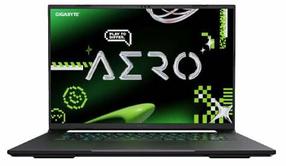 Nešiojamas kompiuteris Gigabyte AERO X16 1VH-93EEC94AH, AMD Ryzen Al 7 350, 16 GB, 1 TB, 15 ", Nvidia GeForce RTX 5060, juoda, en