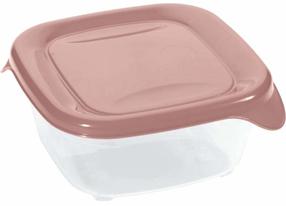 Dėžutė maistui Curver Fresh & Go 0800559W07, 0.8 l, 15.5 cm x 15.5 cm, rožinė sp.