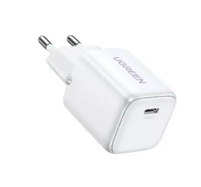 Telefona lādētājs Ugreen CD319, USB Type C, 5.8 cm, balta krās., 30 W
