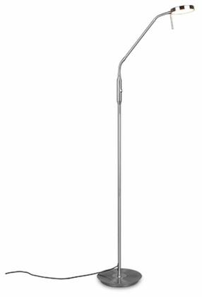 Stāvlampa Trio Monza 423310107, 12 W, LED, niķeļa krās.