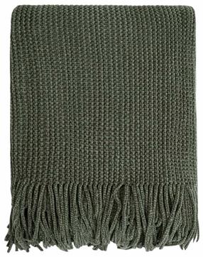 Pleed Homla Basic Chenille, khaki v., 130 cm x 170 cm