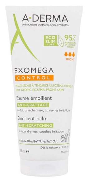 Ķermeņa balzams A-Derma Exomega Control, 200 ml