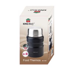 Termosas maistui King Hoff KH-1459, 0.5 l, juoda sp.