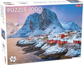 Пазл Tactic Around the World: Hamnoy Fishing, 67 см x 48 см, 1000 шт.