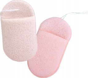 Veido valymo kempinė ECarla GB19, 11 cm x 6.5 cm, 2 vnt.