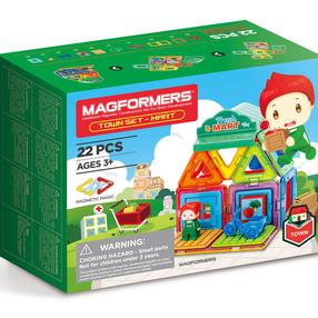 Konstruktorius Magformers Town Set Mart, 22 vnt.