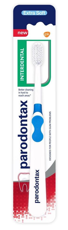 Dantų šepetėlis Parodontax Interdental, balta sp./įvairių spalvų