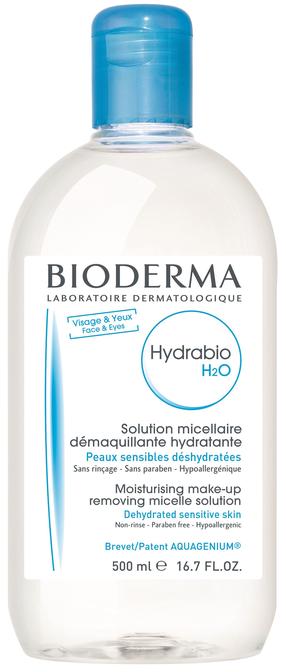 Makiažo valiklis Bioderma Hydrabio H2O, 500 ml