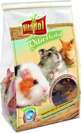 Maistas graužikams Vitapol Vita Herbal, triušiams/jūrų kiaulytėms/graužikams, 0.1 kg