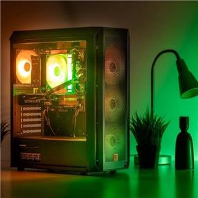 Statsionaarne arvuti Lynx Challenger 10463176 14400F, 1 TB, DDR5 32 GB, SSD 1 TB, Nvidia GeForce RTX5060 8 GB GDDR7, Windows 11 Home i5