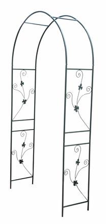Augalo atrama Garden Center, 110 cm x 37 cm, 214 cm, metalas, juoda sp.