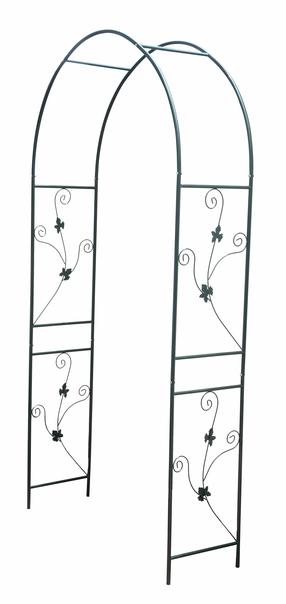 Augalo atrama Garden Center, 110 cm x 37 cm, 214 cm, metalas, juoda sp.
