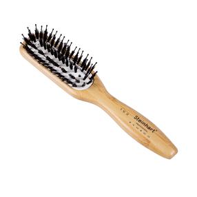 Щетка для волос Steinhart Bamboo Rectangular Brush, 220 мм, коричневый цв.
