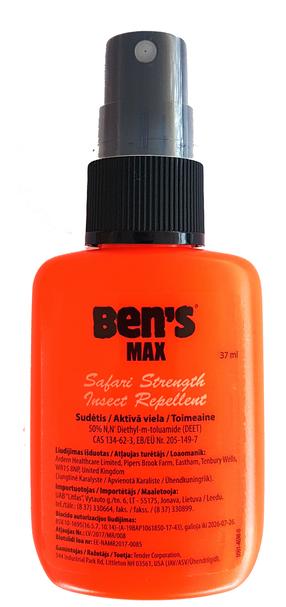 Līdzekļi odi atbaidītājs Ben's MAX, 37 ml