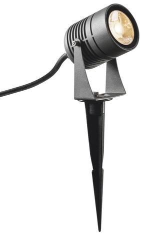 Ühendatav välisvalgusti SLV Spike, 6W, LED, IP55, antratsiit v., 8 cm x 10 cm