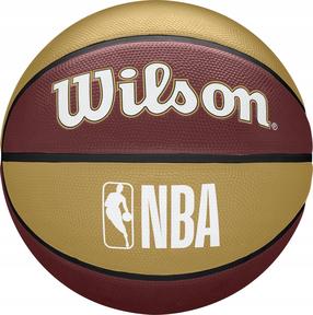 Basketbola bumba Wilson NBA Team Tribute Cleveland Cavaliers, 7 izmērs, zelta krās./sarkana krās.