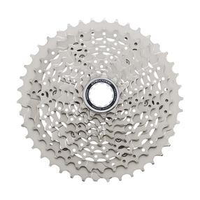 Пакеты звезд и кассеты Shimano Deore CS-M4100, металл, серебристый цв.