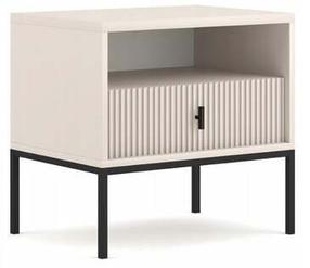 Naktinis staliukas Maggiore MA06, juoda/kašmyro, 39 cm x 53.9 cm x 52.4 cm