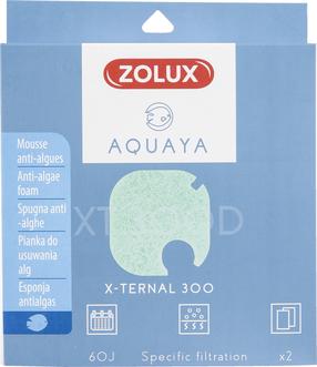 Filtro priedas Zolux Aquaya Anti-Algae Foam X-Ternal 300, žalia sp.