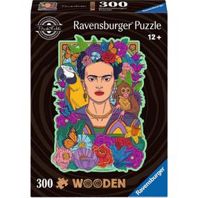 Medinė dėlionė Ravensburger Frida Kahlo, 39 cm x 27 cm, 300 vnt.