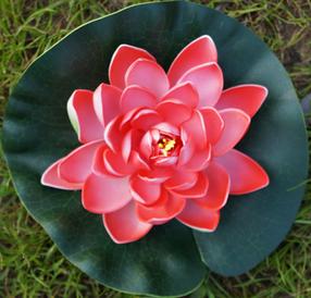 Sodo dekoracija "Lelija" Garden Center MF-018, 18 cm x 18 cm x 3 cm, rožinė sp.
