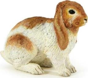 Žaislinė figūrėlė Papo Rabbit Holland Lop 401274, įvairių spalvų