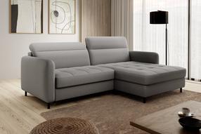 Kampinė sofa Gomsi Manhattan 03, pilka sp., dešininė, 165 x 228 cm x 100 cm