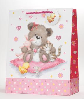 Dāvanu maisiņš Canpol Babies, 17 cm x 45.5 cm x 33 cm, (krāsa/dizains tiek izvēlēts nejauši)