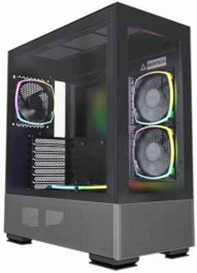 Корпус компьютера Montech SKY TWO BK, прозрачный цв./черный цв.