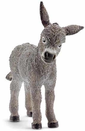 Фигурка-игрушка Schleich Farm World Donkey, 7 см, серый цв.