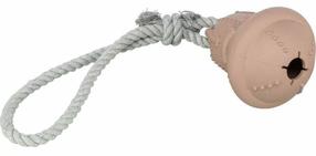 Žaislas šuniui, virvinis Trixie Xmas Bell, 36 cm, Ø 12 cm, ruda sp.